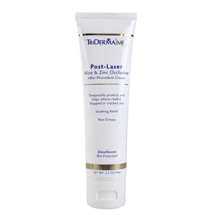 TriDerma front packaging showing tube and brand for clear product ID and reassurance