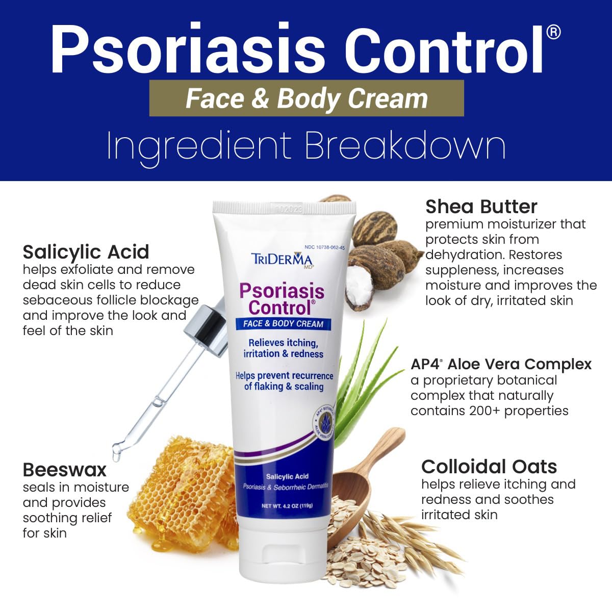 Person applying TriDerma to face demonstrating gentle, fragrance-free facial use benefit