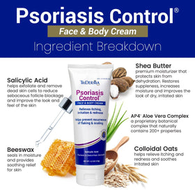 Person applying TriDerma to face demonstrating gentle, fragrance-free facial use benefit