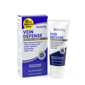 TriDerma front packaging showing tube and clear benefit for even tone