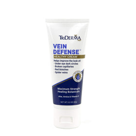 TriDerma botanical ingredients staged to highlight natural calming benefits