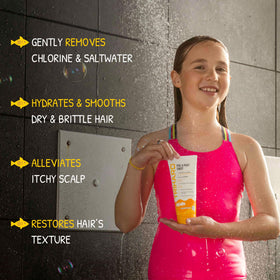 TRIHARD close-up of conditioner texture illustrating smooth hydration