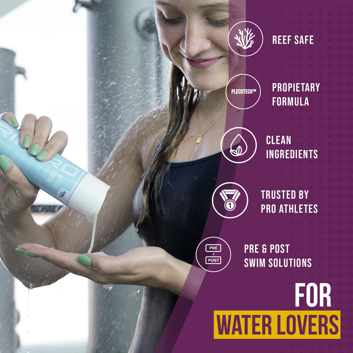 TRIHARD conditioner bottle detail showing hydrating formula for smoother hair