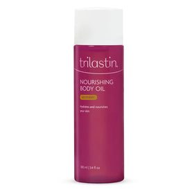 TriLASTIN bottle front view showing clean packaging and quick absorption benefit