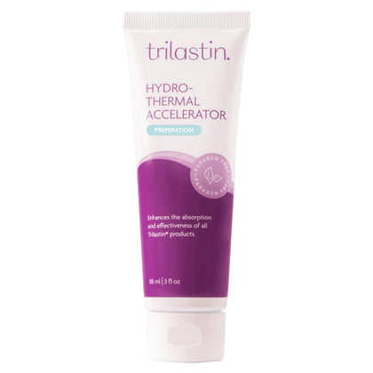 TriLASTIN front packaging showing bottle and brand, highlighting quick prep benefit