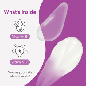 TriLASTIN serum droplet on skin showing fast absorption and hydration benefit