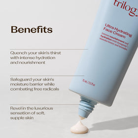 Trilogy open jar revealing cream interior to show product richness and quality