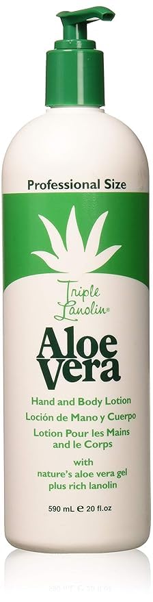 Triple Lanolin front label bottle view showing size and professional hydration