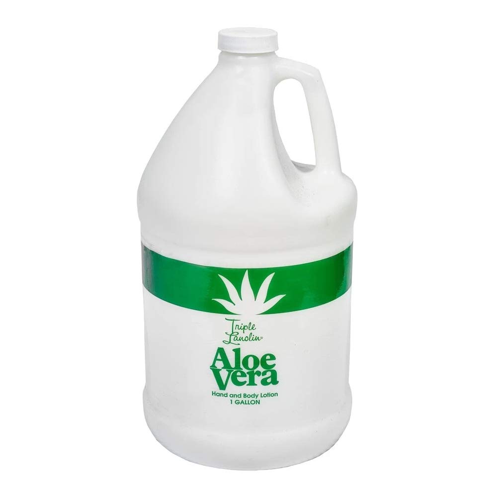 Triple Lanolin gallon front label showing product and size, professional hydration
