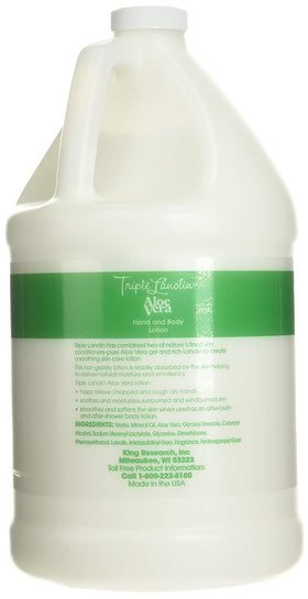 Triple Lanolin lotion texture closeup showing smooth absorption and hydration benefit