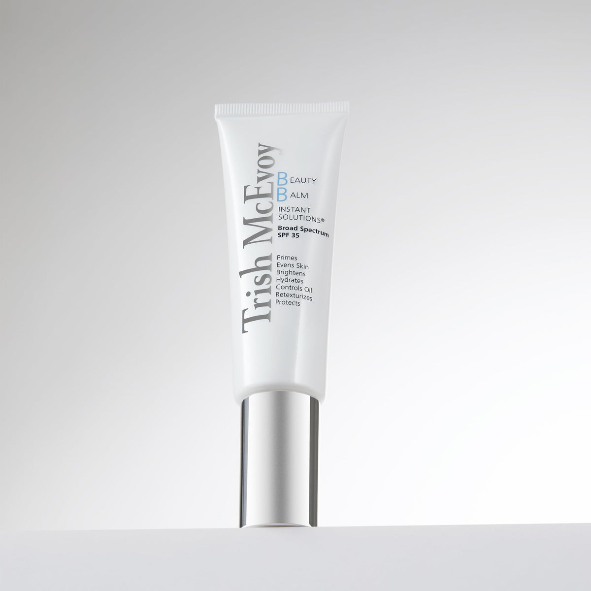 Trish McEvoy Beauty Balm creamy texture closeup, smooths skin and blurs pores