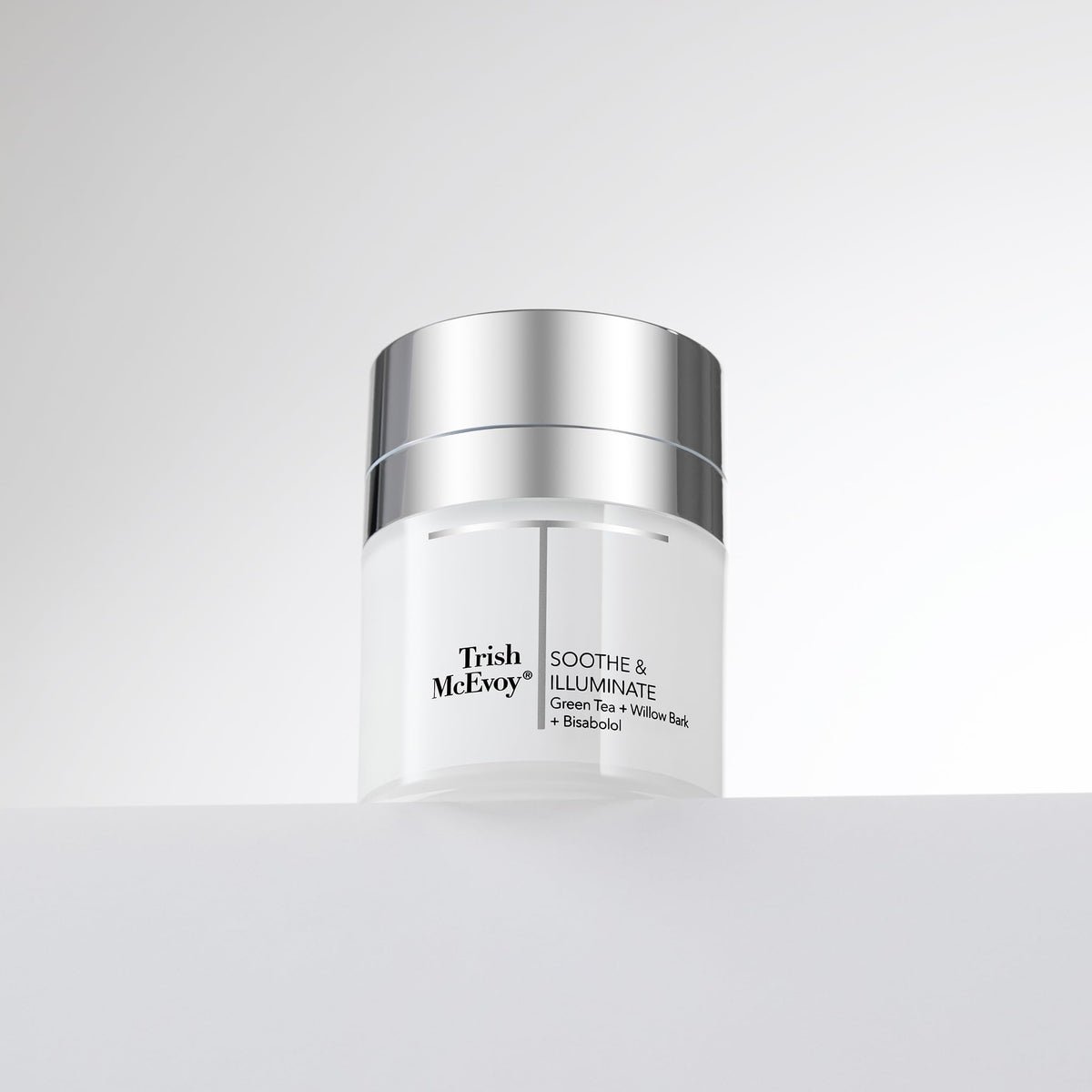 Trish McEvoy cream texture close-up highlighting smooth hydration benefit