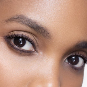 Trish McEvoy finished smoky eye showcasing durable, blended color