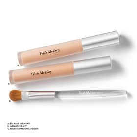 Trish McEvoy in makeup bag showing everyday portability and quick touch-up benefit