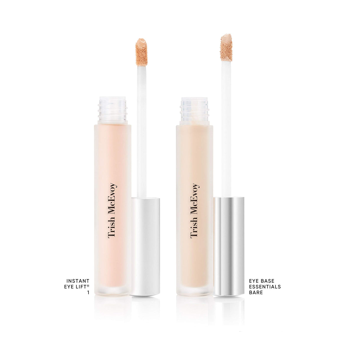 Trish McEvoy size scale with ruler showing compact travel-friendly tube benefit