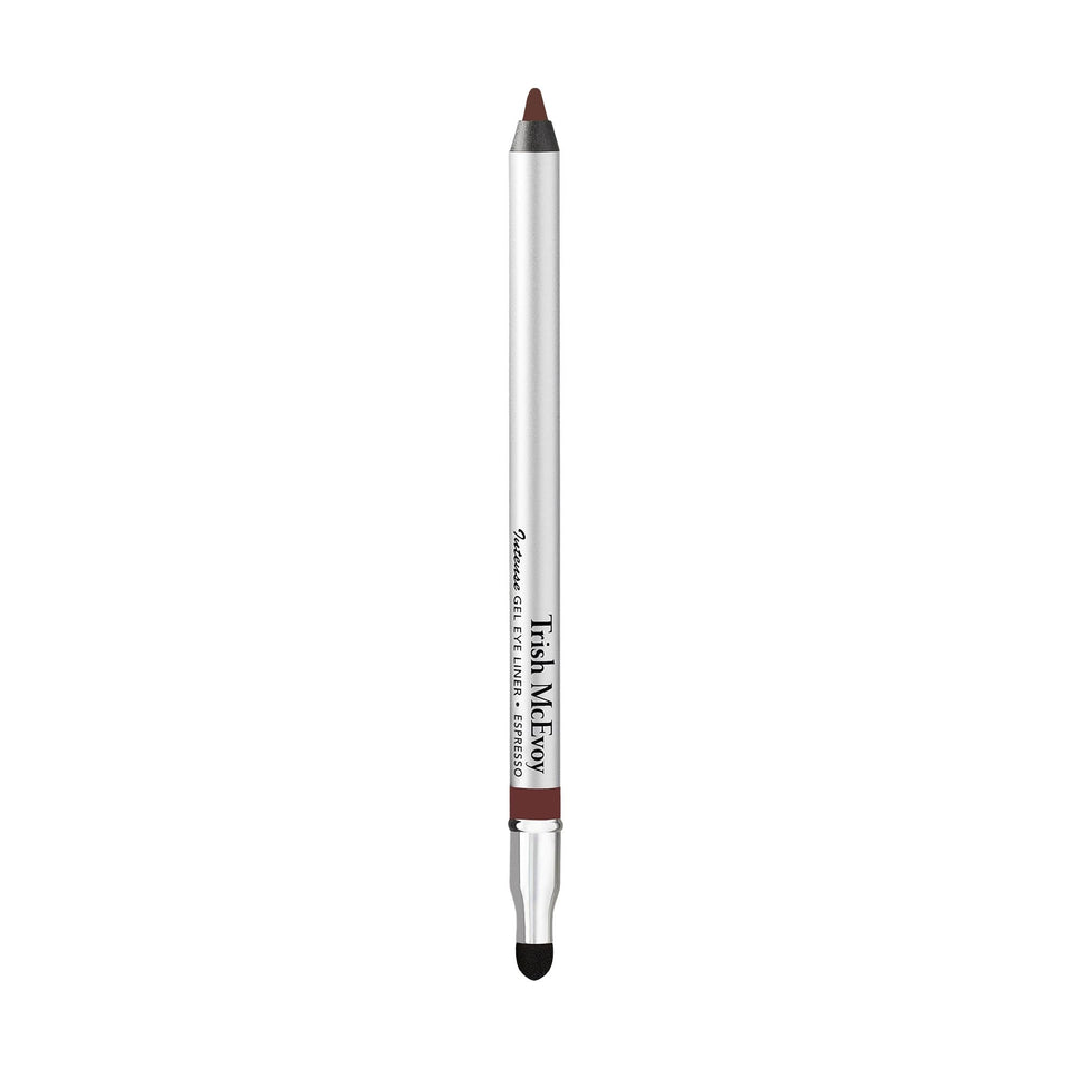 Trish McEvoy front packaging showing pencil and cap for easy travel