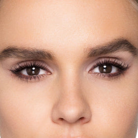 Trish McEvoy eyeliner in use defining lashes with waterproof benefit