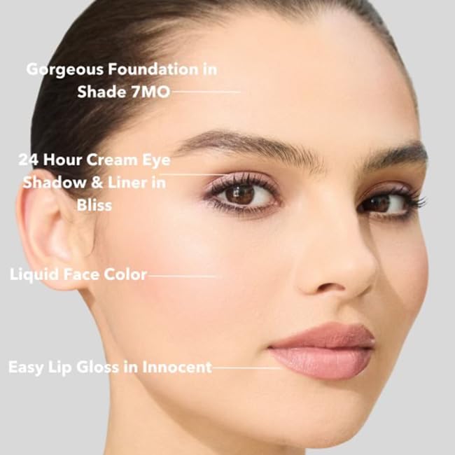 Trish McEvoy closeup on cheek showing luminous finish and seamless blend