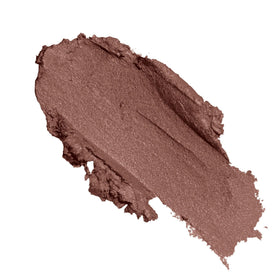 Trish McEvoy swatch on arm revealing Smokey Quartz payoff and long-wear color