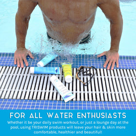 TRISWIM conditioner creamy texture restoring hair hydration and strength