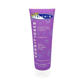 TRISWIM product front packaging showing bottle and scent benefits
