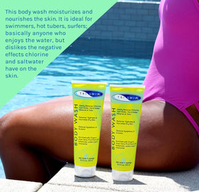 TRISWIM lather texture closeup highlighting creamy foam and gentle cleansing benefit