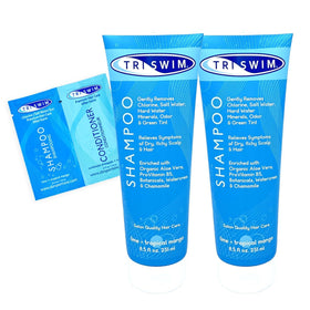 TRISWIM front label showing Lime Mango scent and product benefits
