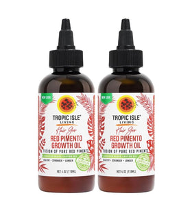 Tropic Isle Living front packaging showing gift set and benefits