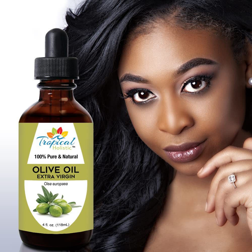 Scalp massage with Tropical Holistic oil demonstrating dry scalp relief benefit