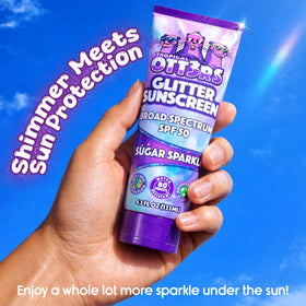 TROPICAL OTT3RS label detail focused on SPF and water-resistant claim
