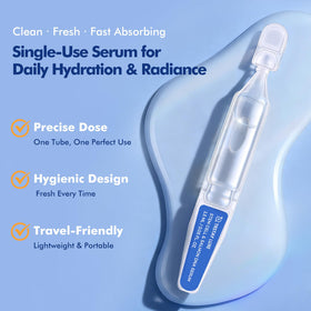 TRSTAY LUXE label close-up listing peptides and PDRN for clarity