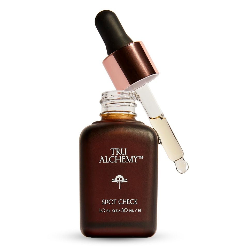 Tru Alchemy front bottle showing product and clear benefits