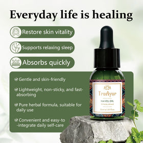 Truayur nighttime routine setting portraying calm ambiance and improved sleep ritual