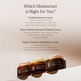 True Botanicals 50 ml size comparison for travel and countertop convenience