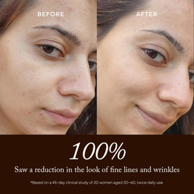 True Botanicals oil texture on hand illustrating quick absorption and dewy finish