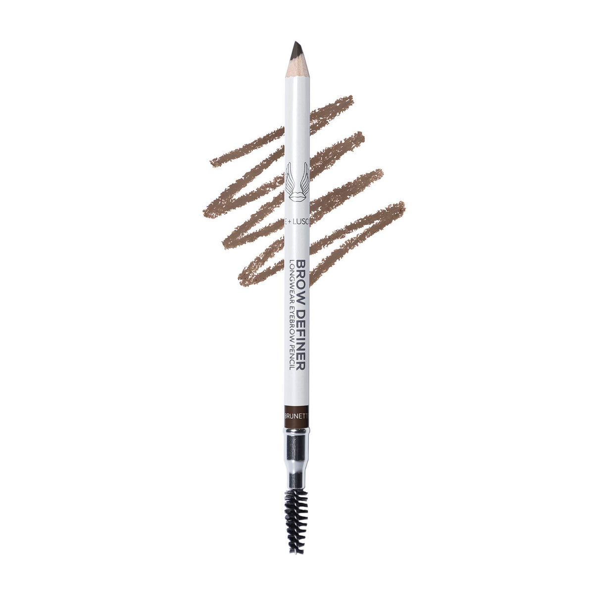 True + Luscious front packaging showing Brunette pencil and benefits