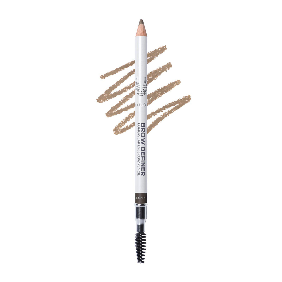 True + Luscious front packaging showing pencil and branding for easy identification