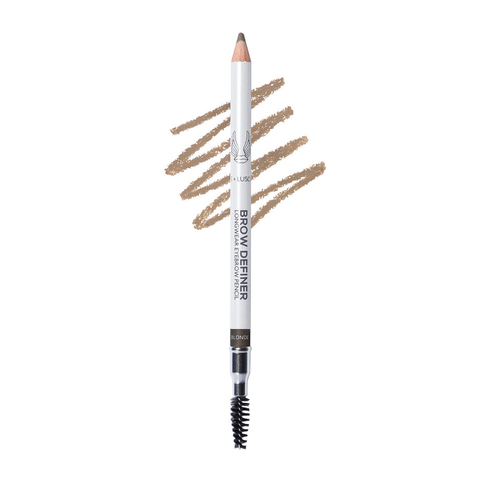 True + Luscious front packaging showing pencil and branding for easy identification