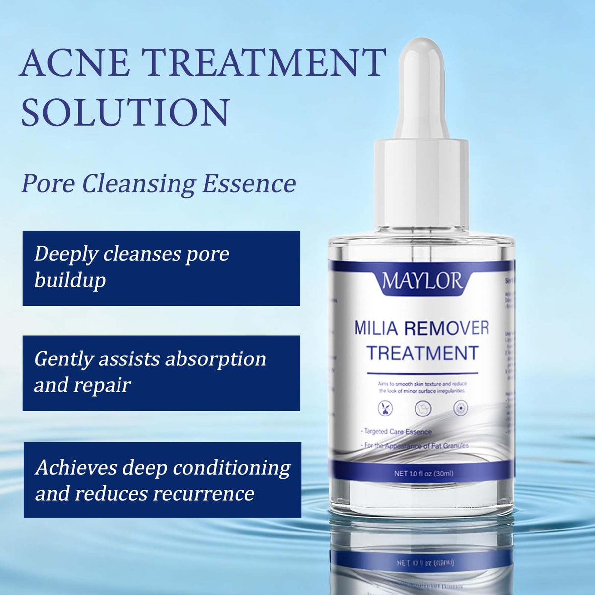 TRUERELIEF bottle side label showing active salicylic acid, ingredient clarity benefit