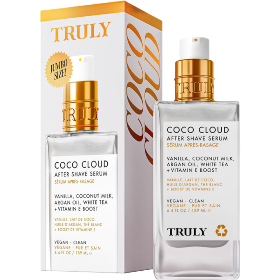 Truly front packaging showing jumbo bottle and brand for value