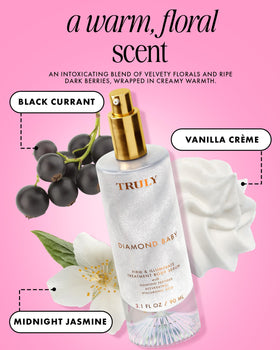 Truly applying serum to arm, illustrating body use and smoother-looking skin
