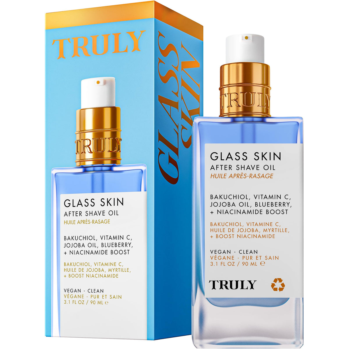 Truly front packaging showing bottle and branding for easy identification