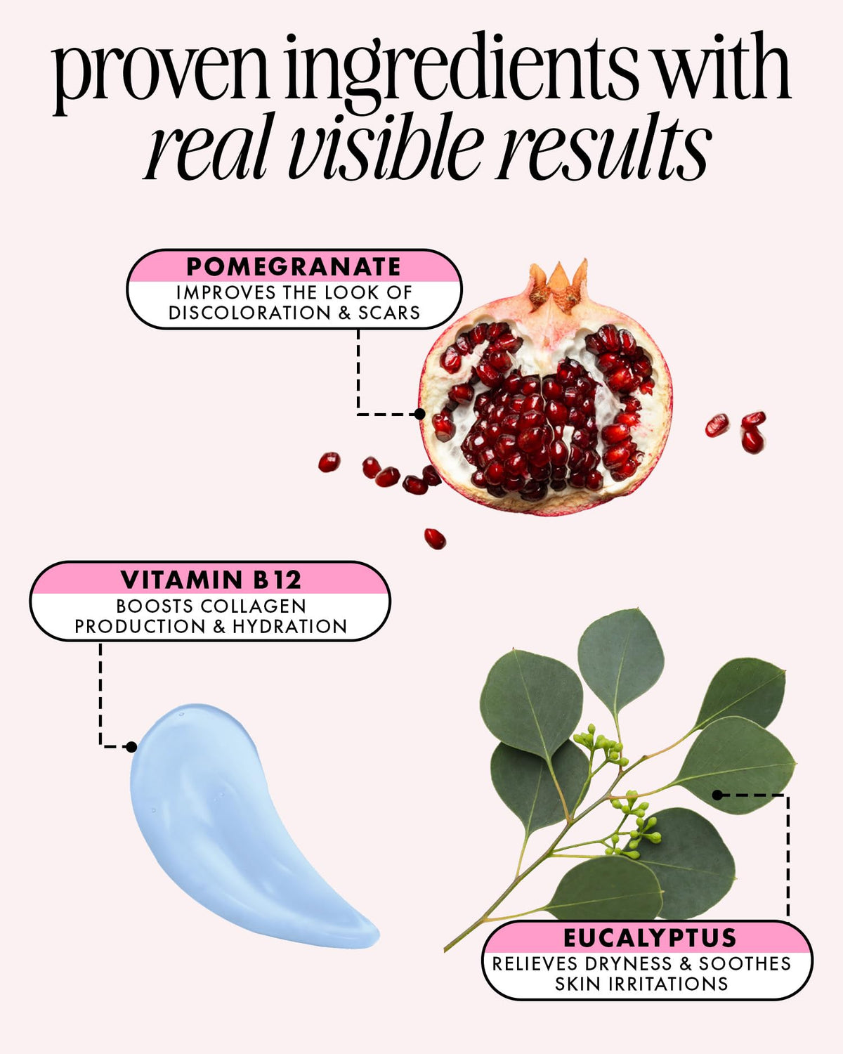 Truly styled on bathroom vanity to show everyday routine and usability