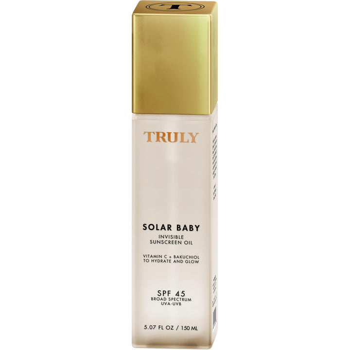 Truly Solar Baby front packaging showing bottle and label for quick ID and benefit