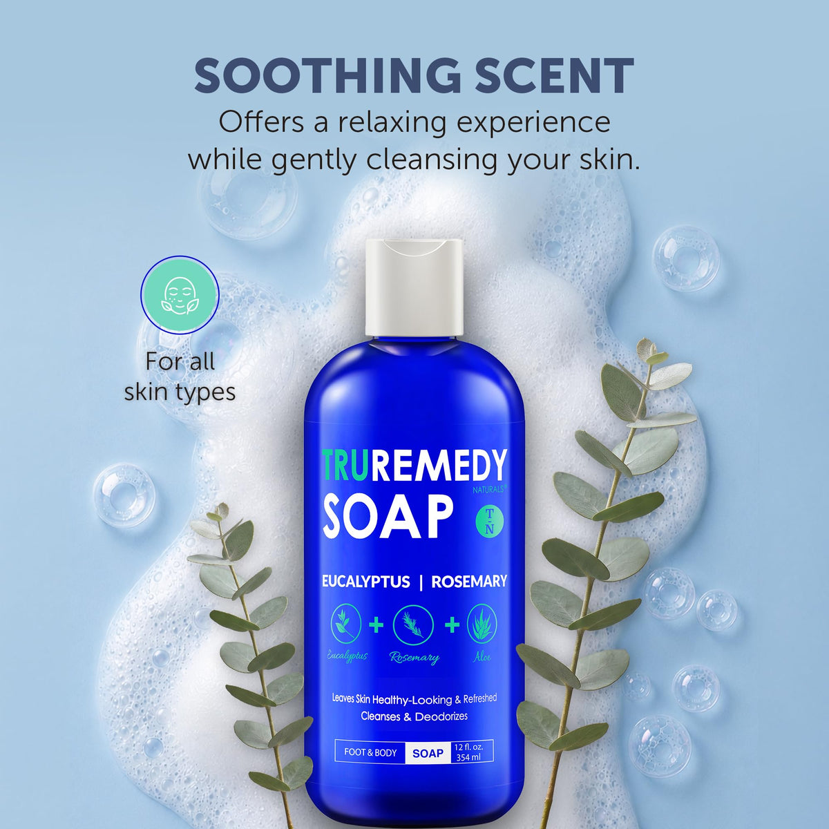 Truremedy Naturals pump dispensing gel for controlled, mess-free use