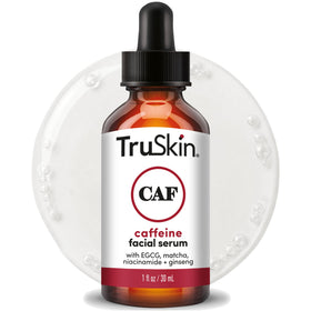 TruSkin front packaging showing bottle and label, highlights energizing benefits