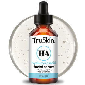 TruSkin front packaging showing clean serum bottle and branding for confidence