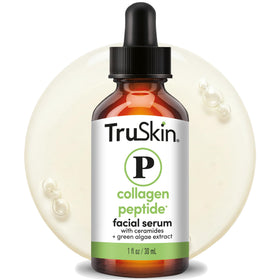 TruSkin bottle front packaging showing product and clear labeling benefits