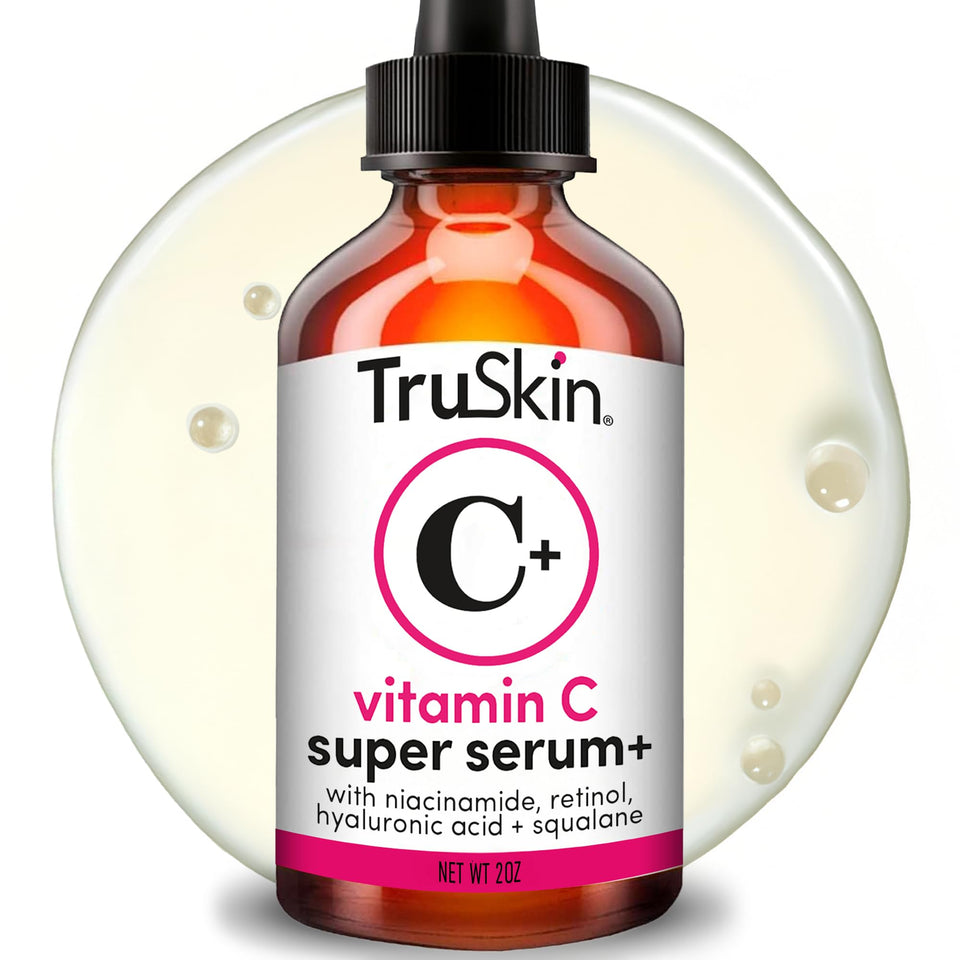 TruSkin front packaging showing bottle and label benefits