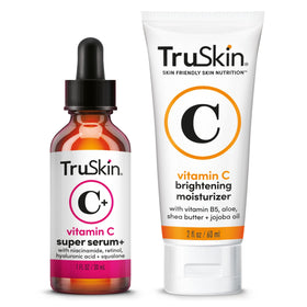 TruSkin Super C Duo front packaging showing both bottles for easy identification and routine
